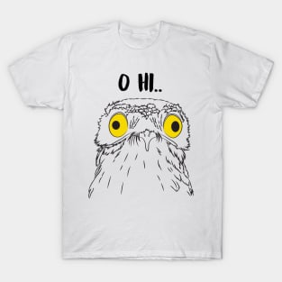 Hi Potoo - Yellow eyes T-Shirt